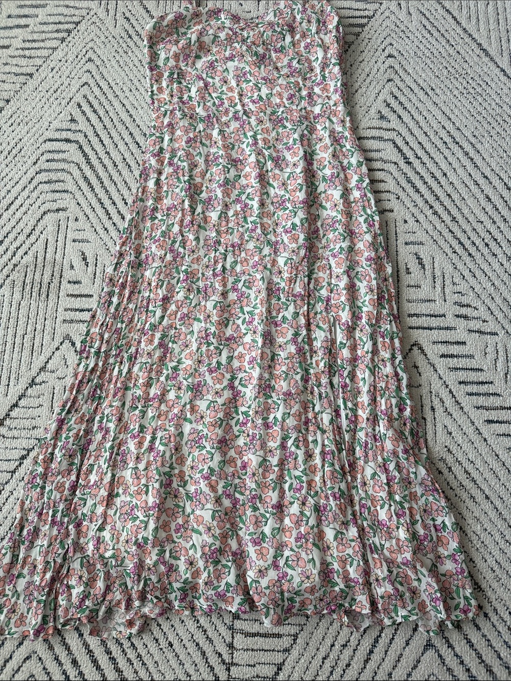 Brand New Lulu’s Floral Midi Dress - Picture 4 of 6